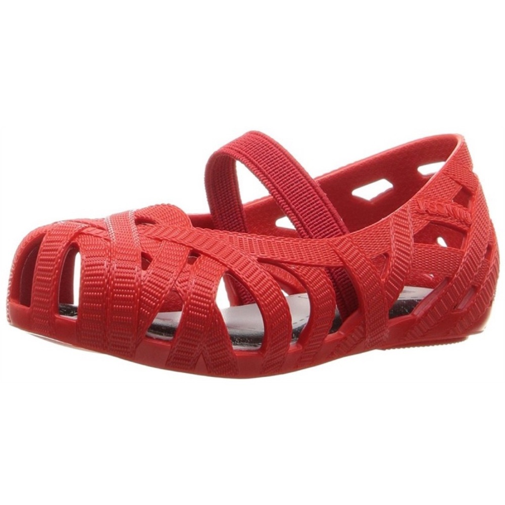 Mini Melissa + Jason Wu Toddler Flats. Size: 7 (2 year old Toddler Girl)